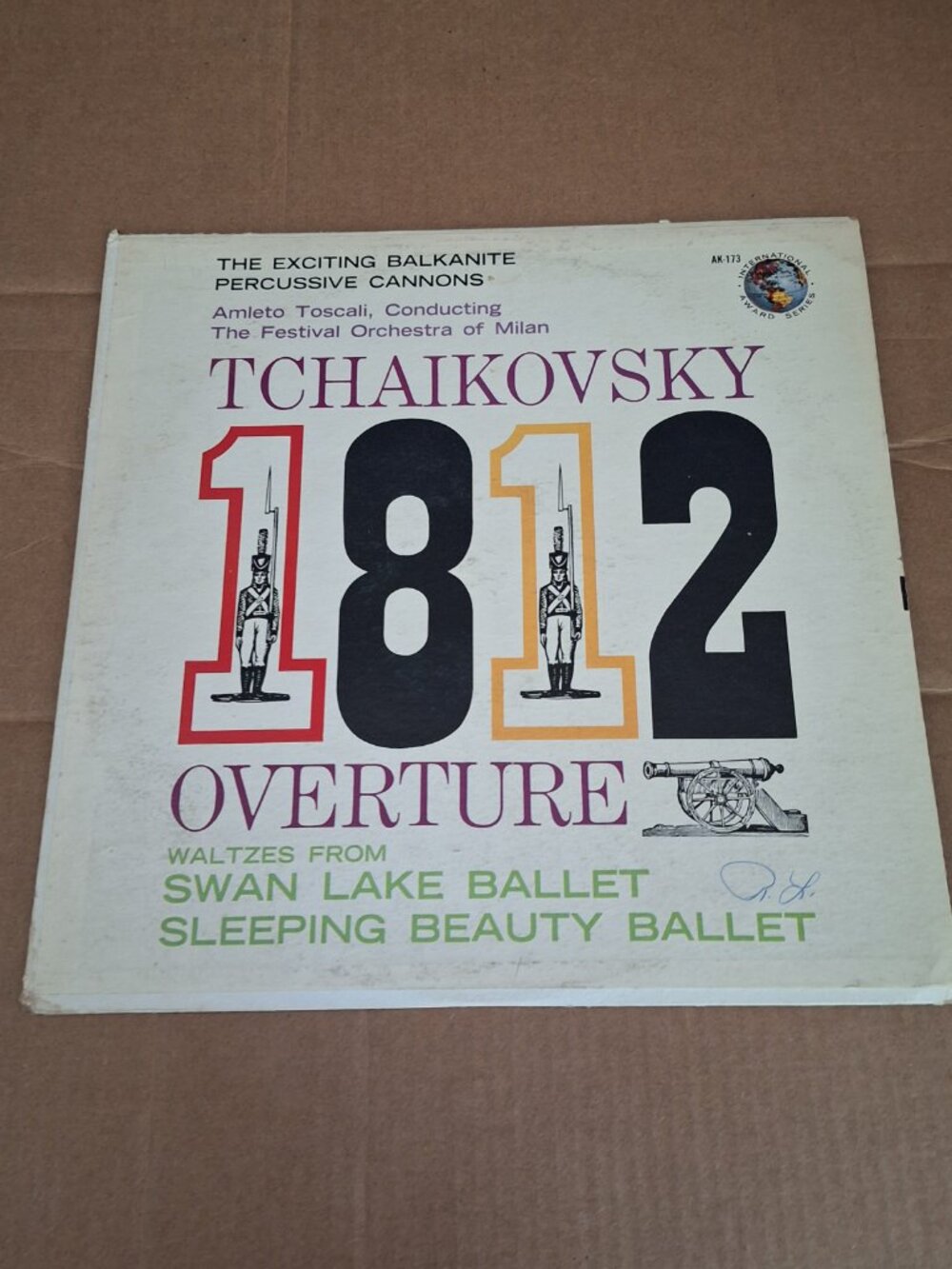Tchaikovsky 1812 overture lp record